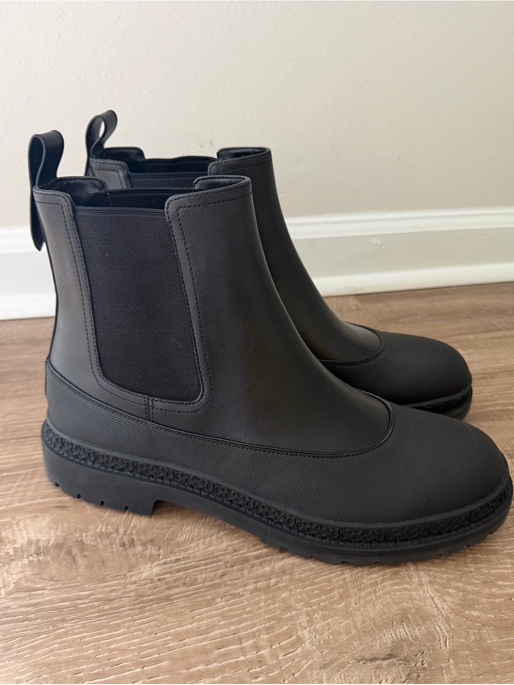 Coach Black Carver Boots